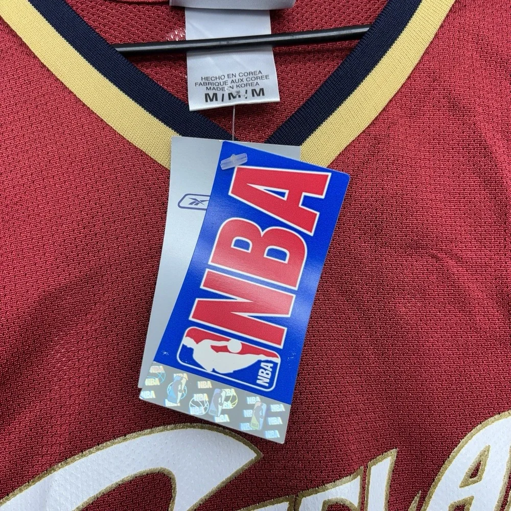 Lebron James #23 Cleveland Cavaliers Jersey Mens Medium NBA Reebok Red NWT